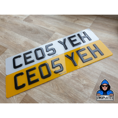 CEO5 YEH | Personalised DVLA Private Number Plate | Cherished Registration Number Plate | DVLA Personalised Registration VRM