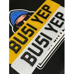 BU51 YEP | (Busy Yeah) | DVLA Private Number Plate | Cherished Registration Number Plate