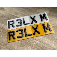 R3LX M | Personalised Private Number Plate | Cherished Registration Number Plate | DVLA Private VRM